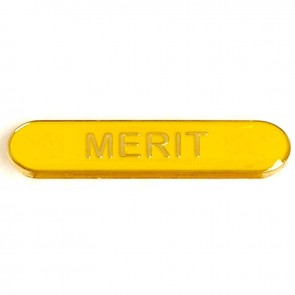  Yellow Merit Lapel Badge