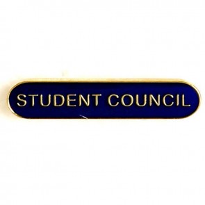  Blue Student Council Lapel Badge