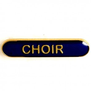  Blue Choir Lapel Badge