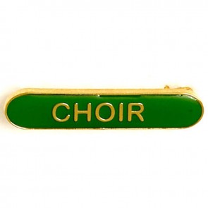  Green Choir Lapel Badge