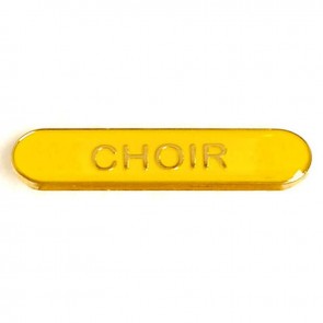  Yellow Choir Lapel Badge