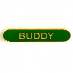  Green Buddy Lapel Badge