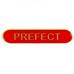  Red Prefect Lapel Badge