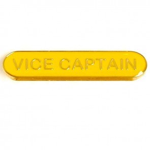  Yellow Vice Captain Lapel Badge