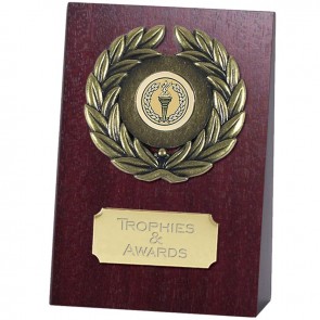 5 Inch Free Standing Wedge Plaque Award