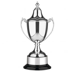 9 Inch Large Cup & Black Base Patriot & Colonial Trophy Cup