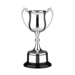 9 Inch Georgian Cup & Black Base Prestige Trophy Cup