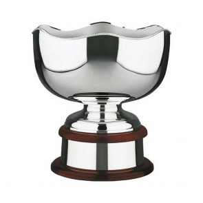 9 Inch Plain Bowl With Scalloped Edge Ultimate Rose Bowl