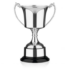 9 Inch Cask Bowl & Black Base Prestige Trophy Cup