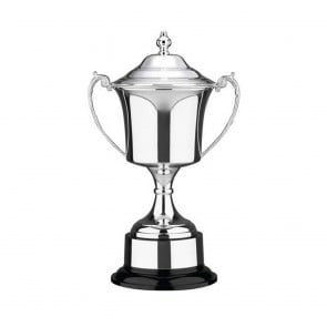 11 Inch Cask Bowl & Black Base Prestige Trophy Cup