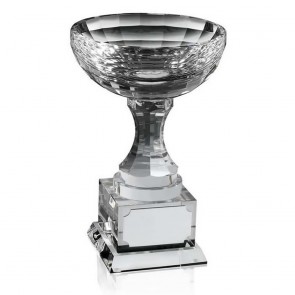 6 Inch Elegant Chalice Optical Crystal Award