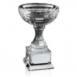 6 Inch Elegant Chalice Optical Crystal Award