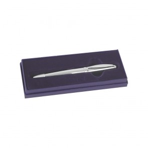 6 Inch Silver Finished Boxed Jaunlet Ball Point Pen