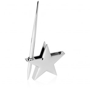 3 Inch Bright Finish Star Gift Masterwin Pen Holder