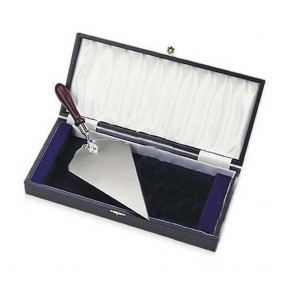 10 Inch Silver Plated Gardeners/Builders Trowel Award Cased