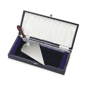 11 Inch Silver Plated Gardeners/Builders Trowel Award Cased