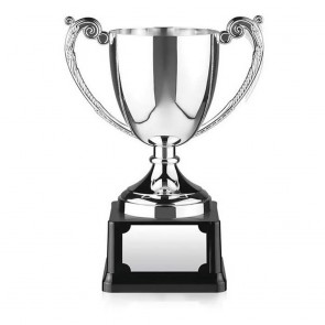 7 Inch Leaf Handled Short Stem Endurance Trophy Cup