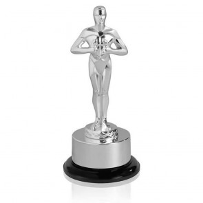 7 Inch Silvertone Classic Statue Achievement Award