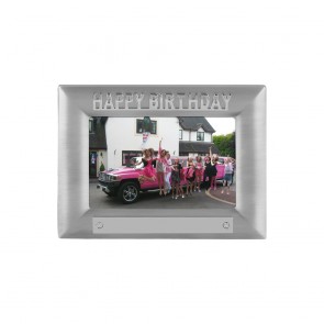 7 x 5 Inch Happy Birthday Birthday Jaunlet Photo Frame