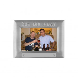 7 x 5 Inch 30Th Birthday Jaunlet Photo Frame