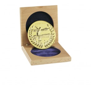 60mm Longest Drive Golf Wreath Medal