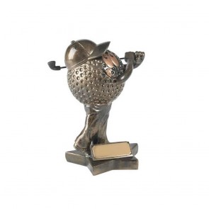 6 Inch Golf Ball Head Golf Golden Lion Award
