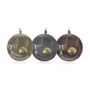 50mm Budget Football Jaunlet Medal