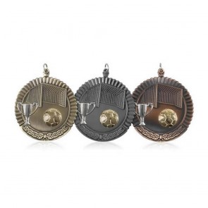 50mm Budget Football Jaunlet Medal