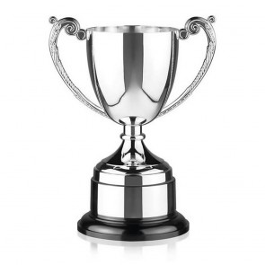 6 Inch Intricate Leaf Design Handle Endurance Trophy Cup