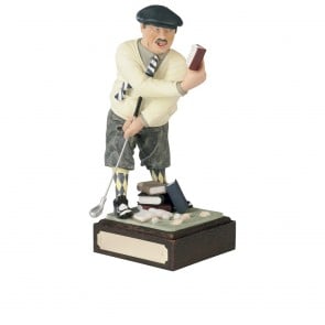 9 Inch Humorous Golf Made Easy Golf Heroes Award