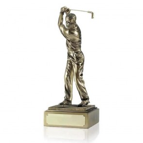 6 Inch Male Golfer Full Swing Golf Antiquity Figure Award