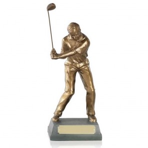 11 Inch Mid Swing Golf Signature Figure Award