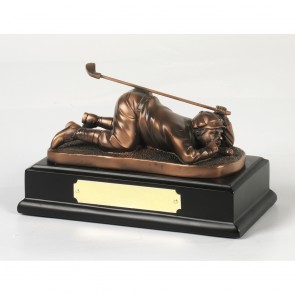 4 x 6 Inch Golf Comic Golf Resin Figure Award