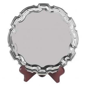 8 Inch Round Jaunlet Chippendale Tray