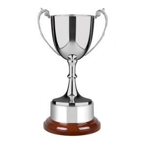 7 Inch Classic Cup & Fluted Stem Staffordshire Trophy Cup