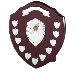 14 Inch Traditional 11 Entries & Banner Jaunlet Shield
