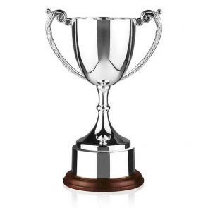 16 Inch Leaf Handle & Rosewood Base Endurance Trophy Cup