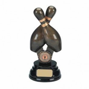 7 Inch Cross Over Skittles Bowling Award