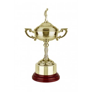 14 Inch Swinging Golf Figure Golf Stableford Trophy Cup