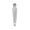 Sterling Silver Amethyst Bookmark