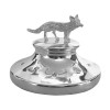 Sterling Silver Fox Paperweight