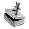 Sterling Silver Moveable Teddy Bear Box
