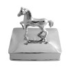 Sterling Silver Horse Style Pill Box