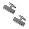 Sterling Silver Ingot Cufflinks