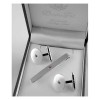 Sterling Silver Ruby Tie Slide And Cufflinks Set