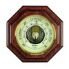 Octagonal Veneered Barometer