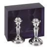 Sterling Silver 4 Inch Tall Pair Of Candlesticks