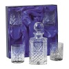 Crystal Spirit Decanter Set With Four Glasses