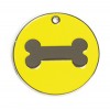 Yellow Bone Dog Pet Tag