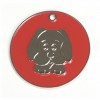 Red Dog Dog Pet Tag